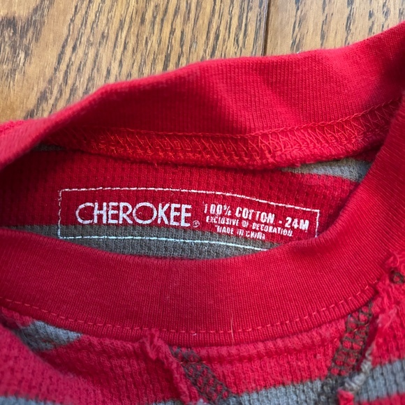 Cherokee 24 mth onesie shirt - Picture 2 of 7
